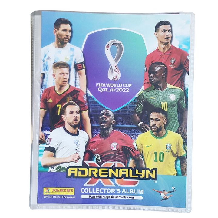 หนังสือดาวการ์ดฟุตบอลเวิลด์คัพ-panini-ใหม่หนังสือฟุตบอลซื้อขายอย่างเป็นทางการคอลเลกชันการ์ดเกมดาวการ์ดจำกัดหนังสือ