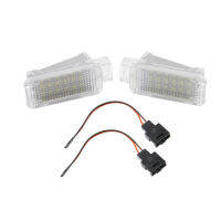 สำหรับออดี้ A1 A3 A4 S4 RS4 Q7 A7 A8 Q5 TT LED ภายใต้ประตูมารยาทภายในช่องวางเท้าแสงกระเป๋าลำต้นถุงมือกล่องโคมไฟ