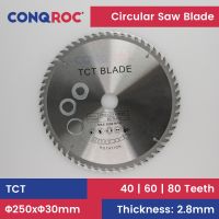 250x30mm TCT Circular Saw Blade Carbide-Tipped Woodworking Cutting Disc 40T