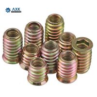 Furniture Nut Zinc Alloy Iron Wood 10pcs Screws Hex Socket Woodworking Steel Under 50pcs High Quality Service M6 M8 M10 Inside Nails Screws Fasteners