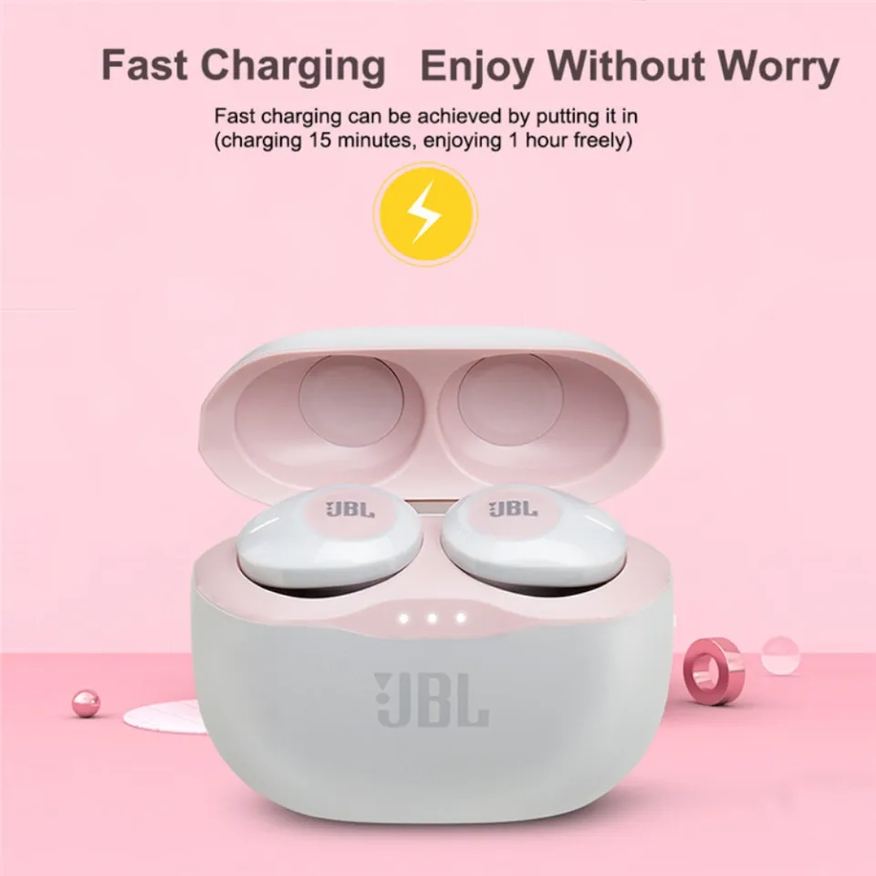 JBL TUNE 120 TWS Bluetooth 5.0 True Wireless Earbuds with Built in