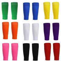 1 Pair Soccer Shin Guards Adults Kids Sports Leg Cover Calf Sleeves Football  Pads Protection Gear Kicking Ball High Elasticity Supports Braces