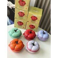 Le Creuset ฟักทองหม้อสตูว์ขนาดเล็กชามอบสีทึบผิดปกติน่ารักซุปชีส