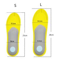 Arch Support orthotic Insoles For Feet Shock Absorption Cushion Sport Orthopedic Insoles Pad For Shoes Woman Men Correct