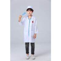 Party Halloween Children Kids Doctor Cosplay Role-play Costume Baby Boys Girls Carnival Pretend