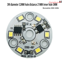 Qungkun? หลอดไฟทรงกลมสีขาวอบอุ่นเย็น3W 5W 7W 9W 12W 15W 220 W AC V-240V SMD สำหรับหลอดไฟไม่จำเป็นต้องมีไดรเวอร์ชิป LED