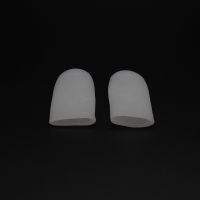 2x Tubes Silicone Toe Cushion Protector Corn Cap