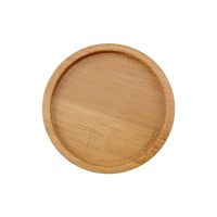 6 Size Round Flower Pots Planter Bamboo Tray Wood Gardening Supply Anti-Fade Holder Home Decor Home Dining Table Mat Coaster