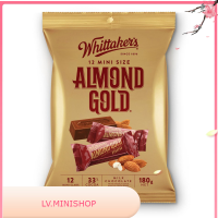 Almond Gold Milk Chocolate Whittakers 180 G. พร้อมส่ง.