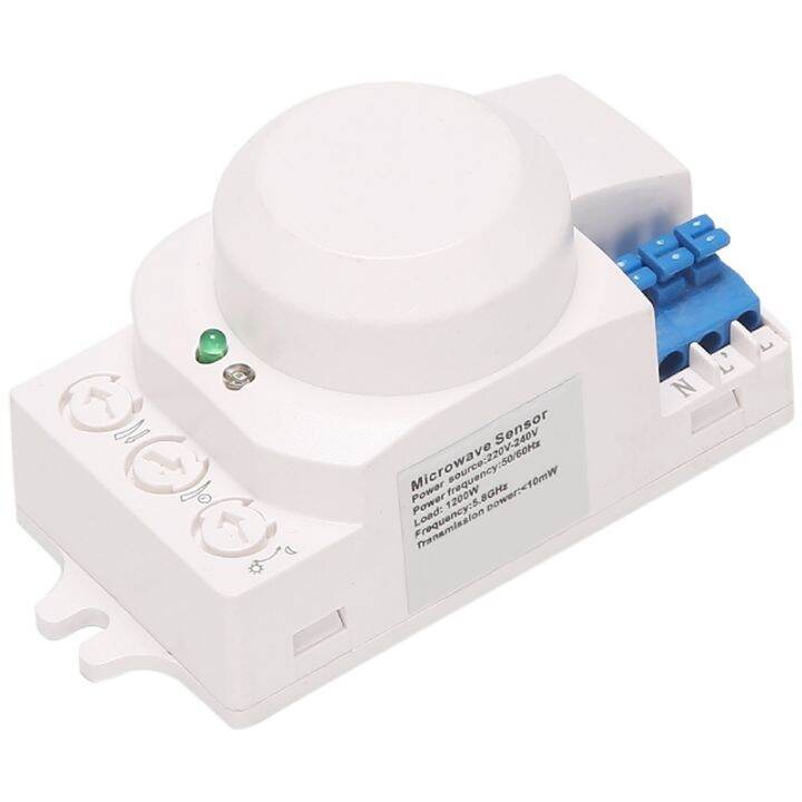 5.8GHz HF System LED Microwave 360 Degree Motion Sensor Light Switch ...