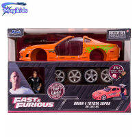 AHlmsm 1:24 Brian S 1995 Toyota Supra Die Cast Kit รถของเล่น Diecast โลหะเด็กของขวัญคอลเลกชัน J1