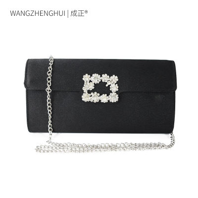 Womens crossbody bag Fashionable womens handbag Luxury Sequins Evening Party Wedding Bags New Black Clutch Bag