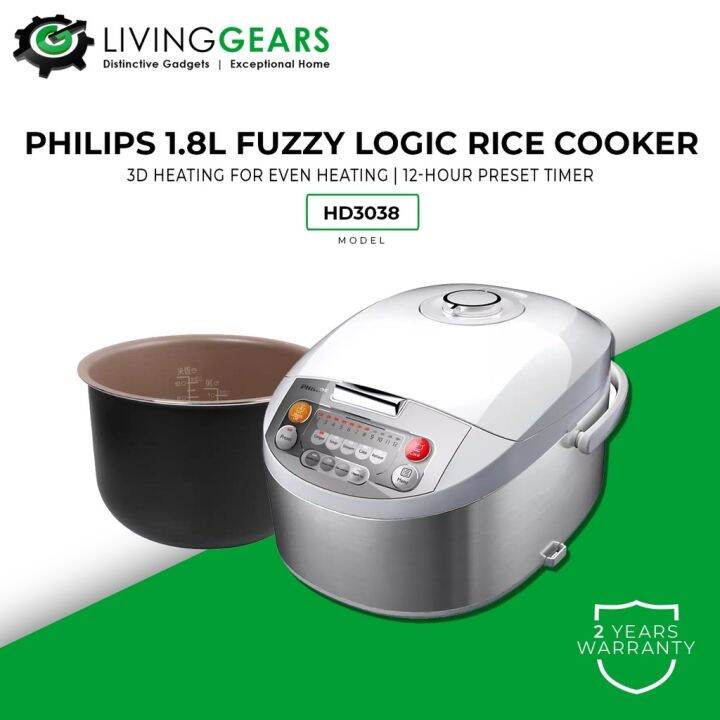 Delivery fast Philips HD3038/HD4515 Viva Collection Fuzzy Logic Rice