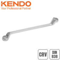 KENDO 15826 ประแจแหวนคอสูง (ชุบโครเมียม) 27x30mm | AXE OFFICIAL