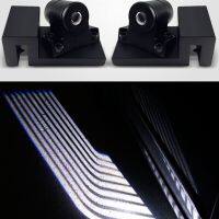 2Pcs Car LED Welcome Door Light Step Ground Angel Wing Projector Auto Fashion Accessories Bulbs  LEDs HIDs