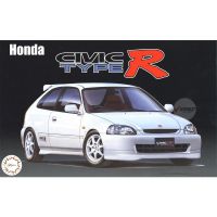 1/24 Fujimi Plastic Assembled Car Model Toy Honda Civic Type R EK9 Early-stage Static Model DIY Assembly Kit 03998