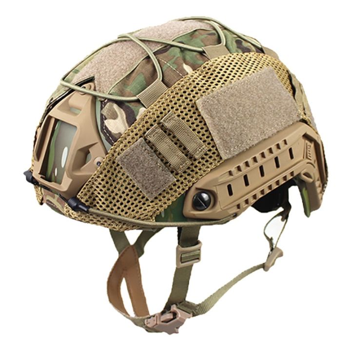หมวกกันน็อคยุทธวิธีสำหรับ-fast-mh-pj-bj-helmet-paintball-army-helmet-cover-อุปกรณ์เสริมทางทหาร