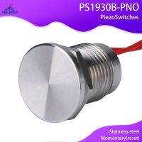 ❀☌ 12/16/19/22/25/30MM IP68 Waterproof Stainless Steel Momentary push button switch Metal Piezo Touch Switch