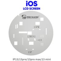 หน้าจอ Lcd ช่างป้องกัน Ic แผ่นฉลุรีบอล Bga สำหรับ Iphone 11 12 Pro 13 Pro Max ป้องกันชิปหน้าจอสายเคเบิลงอได้เหล็ก