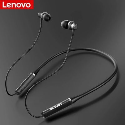 ZZOOI Original Lenovo XE05 neckband bluetooth headset Pure stereo sports running IPX5 waterproof and sweatproof