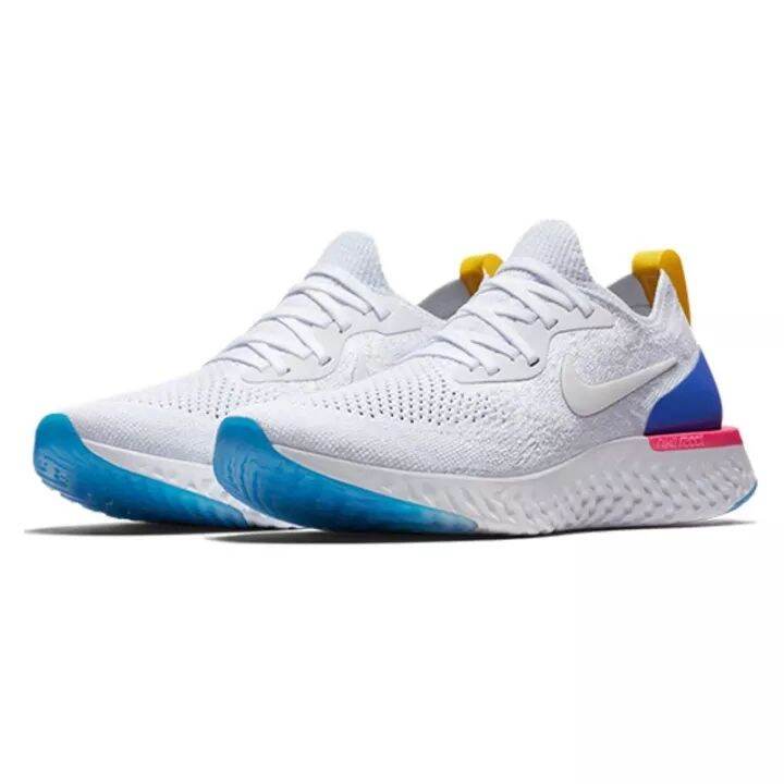 ไนกี้-รองเท้า-nike-epic-react-flyknitรองเท้าวิ่ง-รองเท้ากีฬาชาย-รองเท้าสเก็ตบอร์ดผู้ชาย-รองเท้ากีฬา-รองเท้าสเก็ตบอร์ด-รองเท้ากีฬากลางแจ้งระบายอากาศได้ดี-น้ำหนักเบารองเท้าผู้หญิงmens-shoes-womens-sport