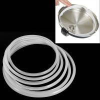 COD DSFERTGRYER 6 Sizes Kitchen Pressure Cookers Pressure Gasket Inner Diameter White Rubber Gasket Sealing Ring Home For Pressure Cooker Seals