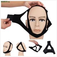 1PC Apnea Solution Chin Support Strap for Woman Man Care Sleeping Tools Jaw Supply Black Snore Belt Anti Stop Snoring Sleep