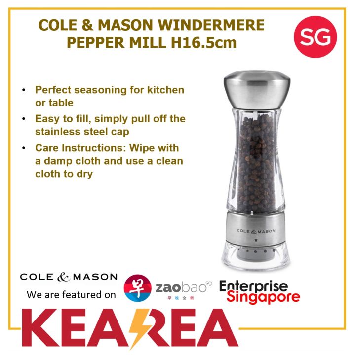 Cole & Mason Precision Windermere Salt Mill