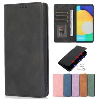 【Enjoy electronic】 Strong Magnetic Wallet Case for Samsung Galaxy A13 A23 A33 A53 A73 A32 A52 A72 A51 A71 A12 A22 A21S A42 PU Leather Flip Covers