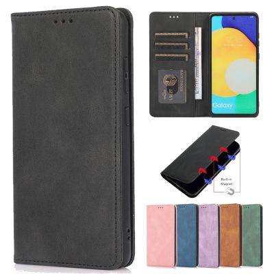 「Enjoy electronic」 Strong Magnetic Wallet Case for Samsung Galaxy A13 A23 A33 A53 A73 A32 A52 A72 A51 A71 A12 A22 A21S A42 PU Leather Flip Covers