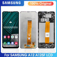 6.5" Original DISPL For Samsung Galaxy A12 LCD Display For SamsungA12 A125F with Frame Touch Screen Digitizer Replacement Parts