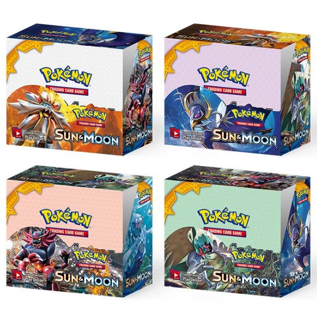 กล่องการ์ดเกมโปเกมอน-sun-moon-booster-tcg