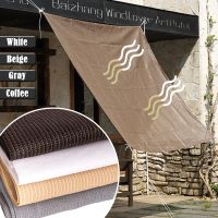 Outdoor Awning HDPE Sun Shade Net Balcony Privacy Fence Netting Terrace Pergola Sunshade Sail Anti-UV Car Canopy