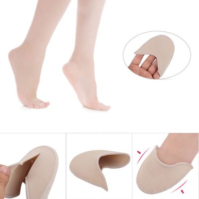 【CC】 Ballet Tiptoe Toe Shoes Cap Cover Silicone Protector Anti-slip Feet Insole 1Pair