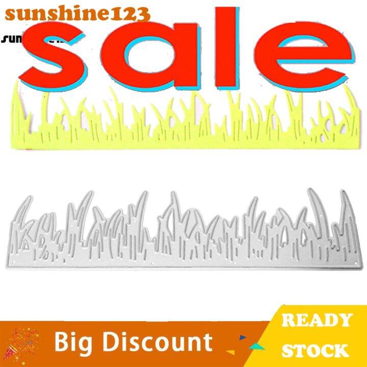 lt-sunshine123-gt-lightweight-die-cut-mini-grass-lawn-border-diy-cutting-die-long-lasting-for-scrapbook