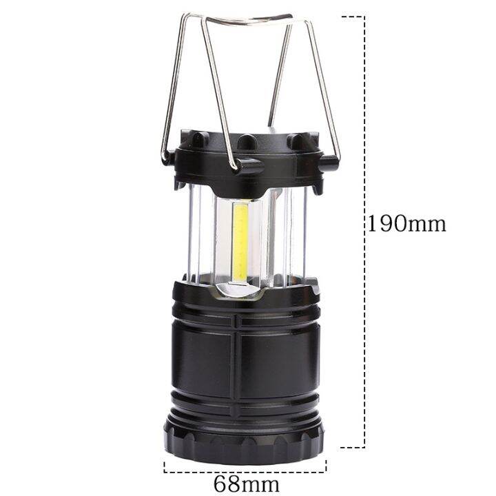 portable-mini-tent-led-light-retractable-camping-hiking-3xcob-tent-light-waterproof-emergency-light-powered-by-3xaaa-work-light