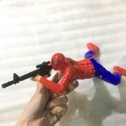 Đồ Chơi Người Nhện Bắn Súng. Lính Nhện Spiderman Bắn Súng