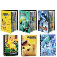 ZENONO 240PCS Kid Gift Pikachu Photo Album VMAX GX EX Cartoon Collection Folder Pokemon Cards Album Game Card Holder Album Book