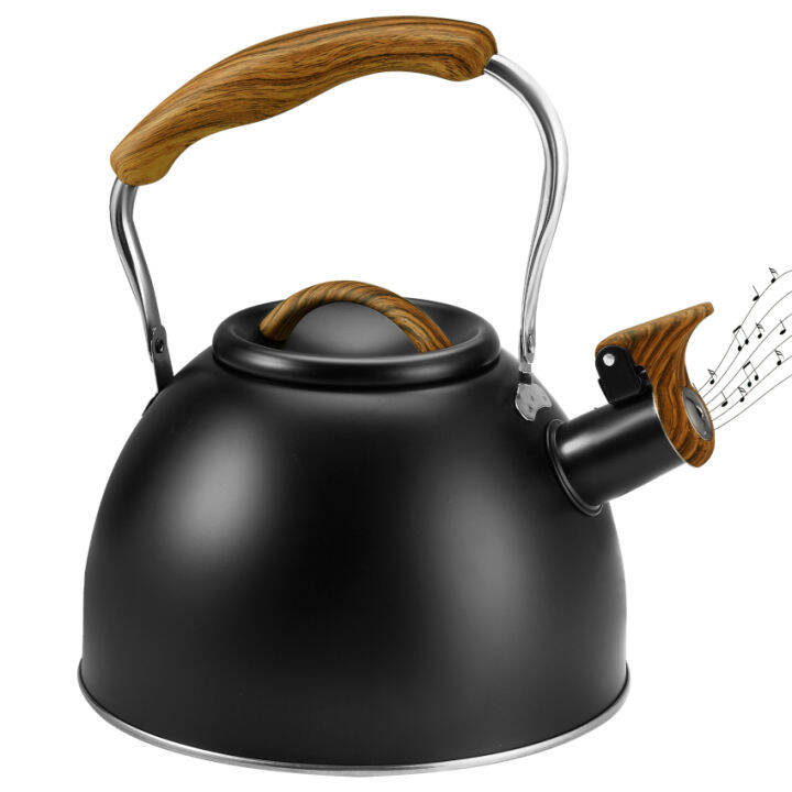 3L Whistling Tea Kettle, Stainless Steel Stove Top Kettle Induction