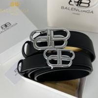 เข็มขัด Balenciaga ! พร้อมส่ง เข็มขัดหนังลําลอง ทนทาน คุณภาพสูง สไตล์นักธุรกิจ，ความกว้างของสายพาน4