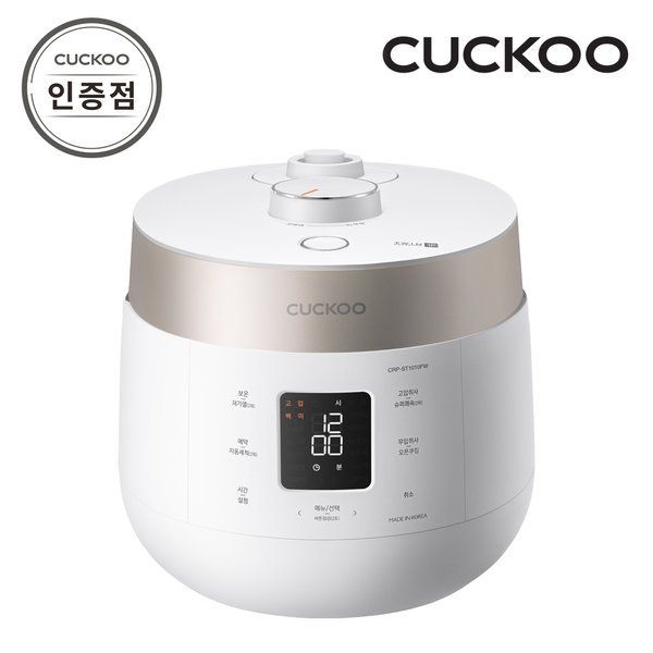 Cuckoo Rice cooker Twin Pressures CRP-ST1010FW for 10 Includes ...