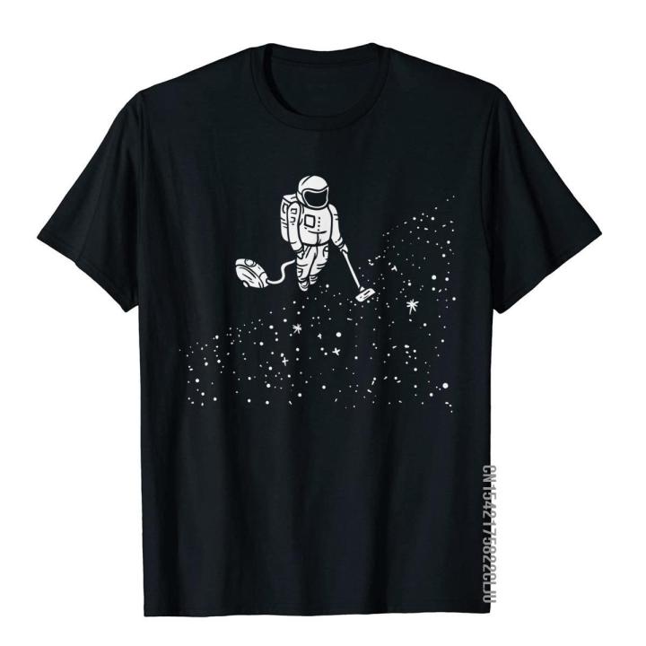 Astronaut Vacuuming Stars Shirt Space Dust Spaceman Gift T-Shirt T ...