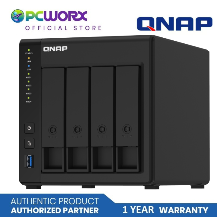 Qnap TS-451D2-2G 4-Bay Desktop NAS | QNAP 4-BAY NAS - QNAP NAS | NAS ...