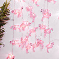 Flamingo Led String Lights Garland Fairy Garden Animal Lamp Chain Kids Bedroom Home Christmas Holiday Party Outdoor Decorations