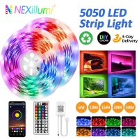 Nexillumi 5m-30m LED Lights for Bedroom with Remote Color Changing LED Strip Lights 12V  APP+Remote LED Strip Lighting