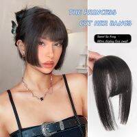 LANLAN Cut Wig Piece Bangs Synthetic Seamless Temperature Silk Hime