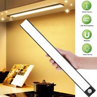 【cw】 Night Light Led Light Under Cabinet Light Motion Sensor night light Closet Light Cabinet Kitchen Lighting Magnetic night light