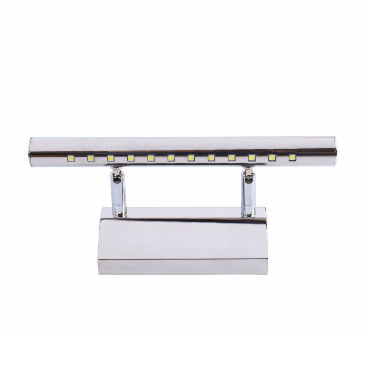 3W LED Bathroom Wall Lamp Light Stainless Steel Adjustable Picture Light, Mirror Light