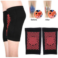 1 Pair Self Heating Support Knee Pads Arthritis Joint Pain Relief Recovery Wormwood Physiotherapy Knee Support Leg Warmer