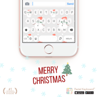 Be My Christmas Keyboard Theme⎮(E-Voucher) for Pastel Keyboard App